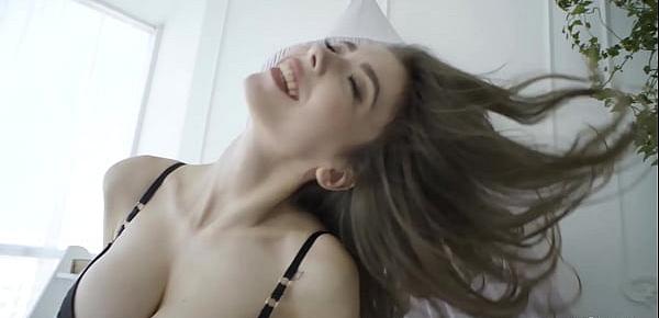  Hot Natural Teen Mila Azul in Slow Motion